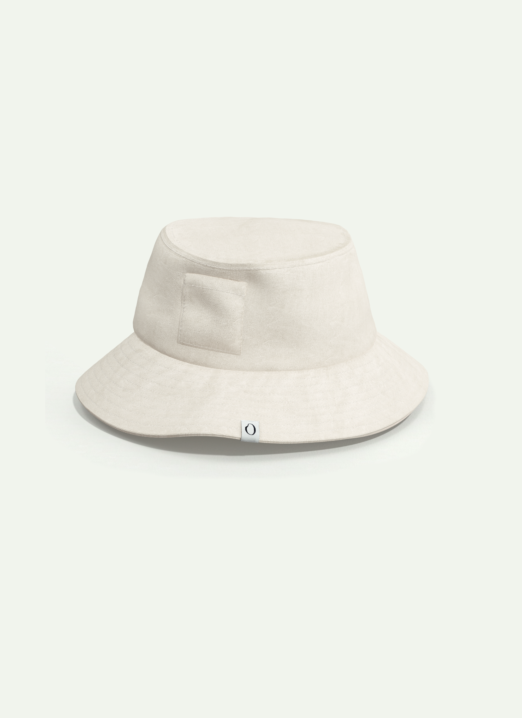 Pénélope Bucket Hat UPF 45+ in cream — lightweight women’s sun hat with soft cotton texture and breathable design.